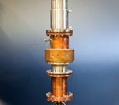 A twin-screw extruder prototype developed at ORNL