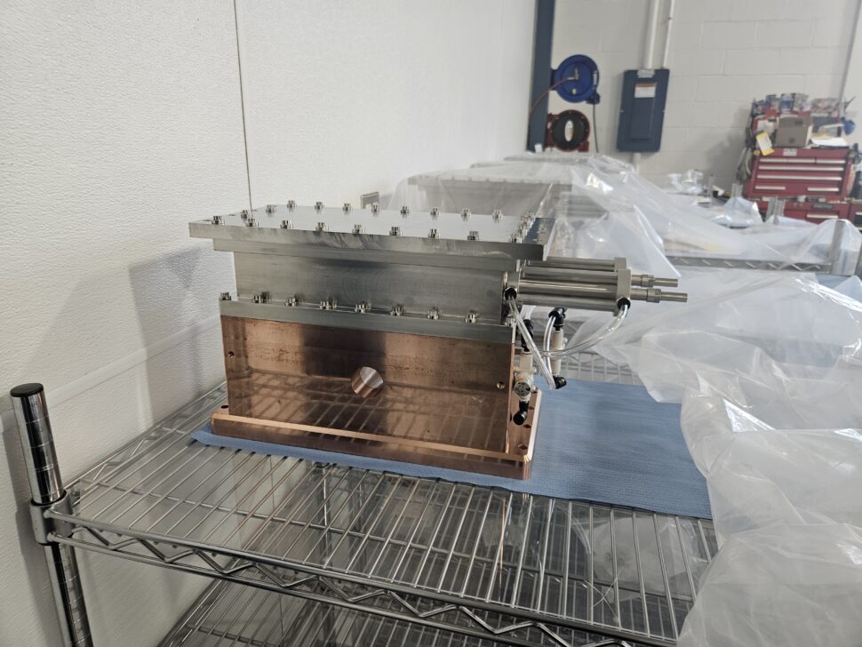 An ECH switch component being assembled at Keller Technology Corp. in Tonawanda, New York. Credit: US ITER/Keller Technology Corp.