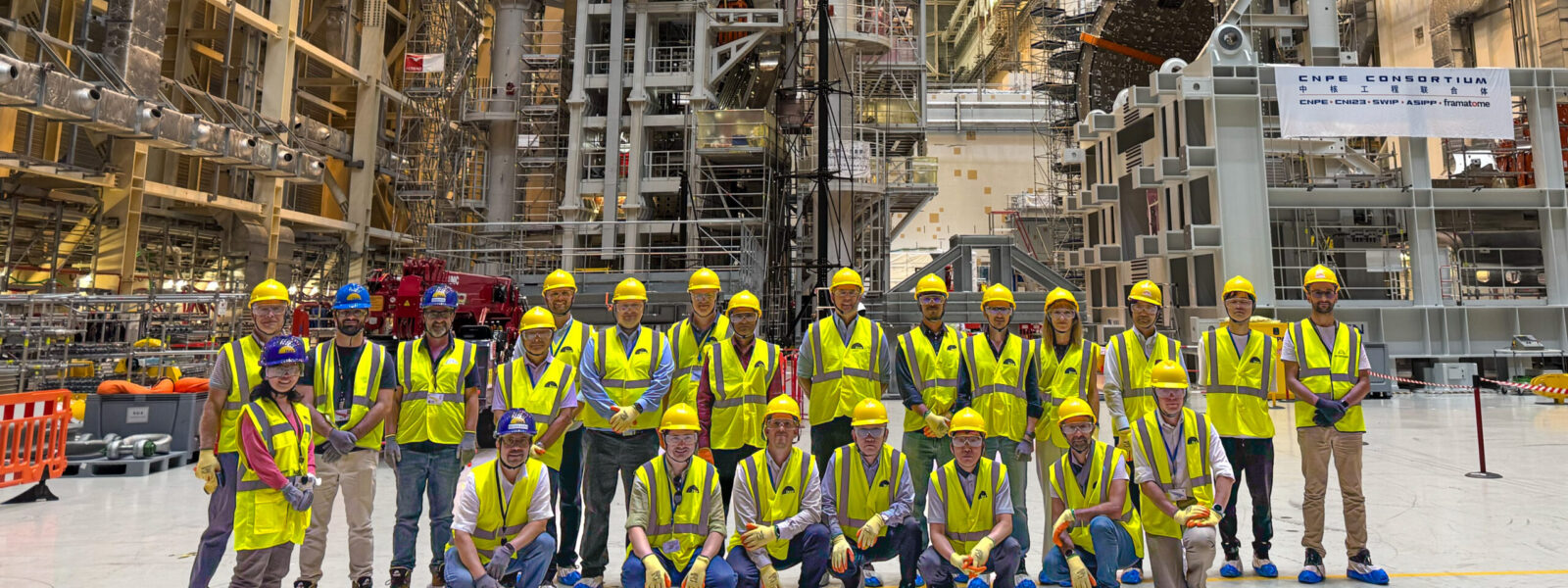 Some of the participants of the ITER 2026 Tritium Plant Summit inside the ITER assembly hall.